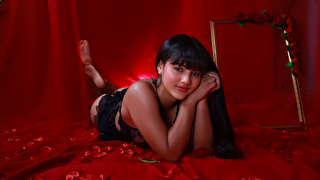 Sexy webcam show met evelyne